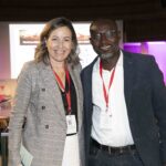 _AM23468 A man and a woman pose for a photo at GCOS