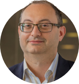 Aaron Sverdlov Circle Aaron Sverdlov, a white man with glasses wearing a collared shirt
